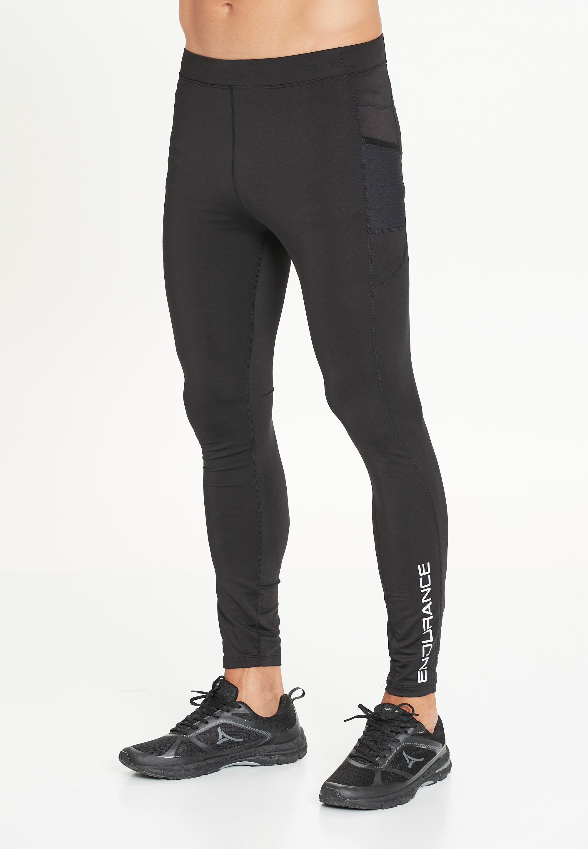 Kerir Unisex Long Running Tights XQL 1001 Black
